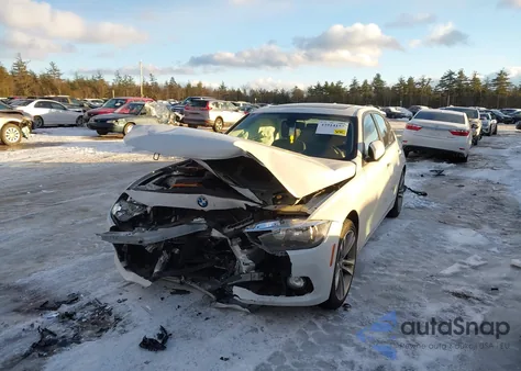 2017 BMW 320I xDrive z USA, uszkodzony, nr VIN WBA8E5G34HNU44902